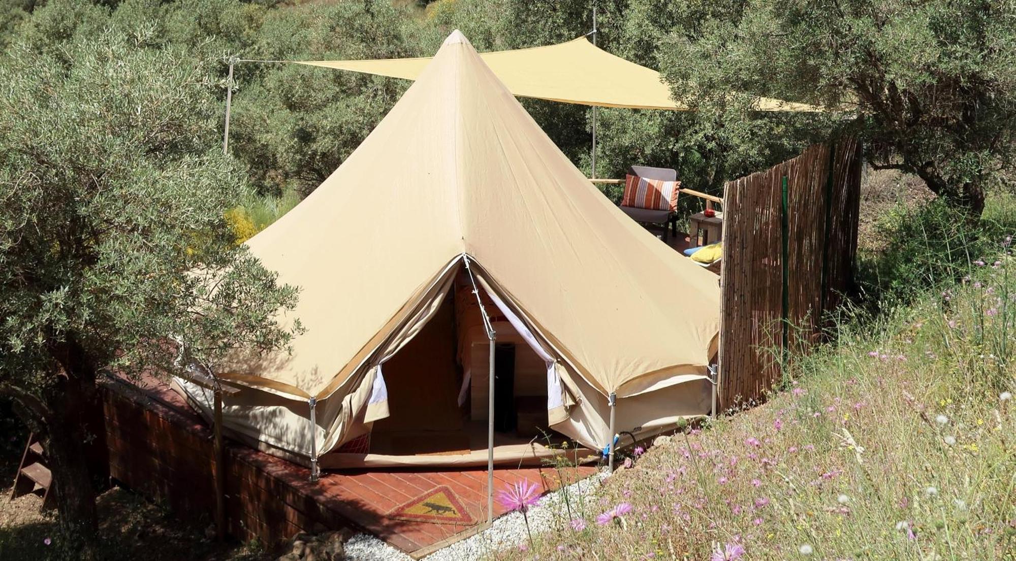 Campo Agave Luxury Tents Sayalonga Номер фото